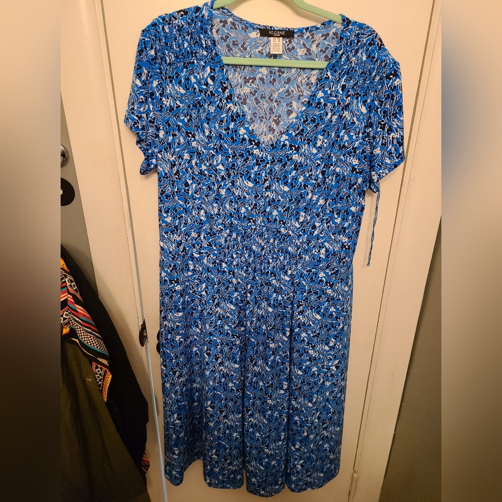 Blue dress